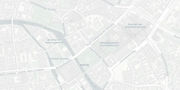 Übersichtskarte Berlin-Mitte