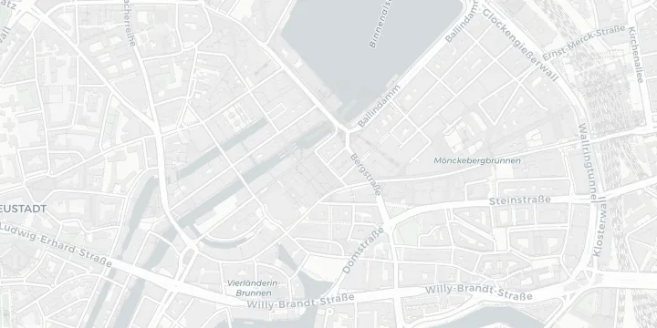 Übersichtskarte Hamburg-Innenstadt
