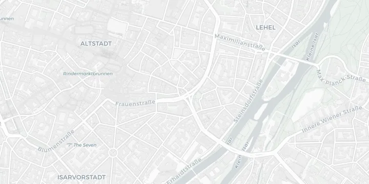 Übersichtskarte München-Innenstadt