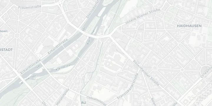 Übersichtskarte München – Isar am Deutschen Museum